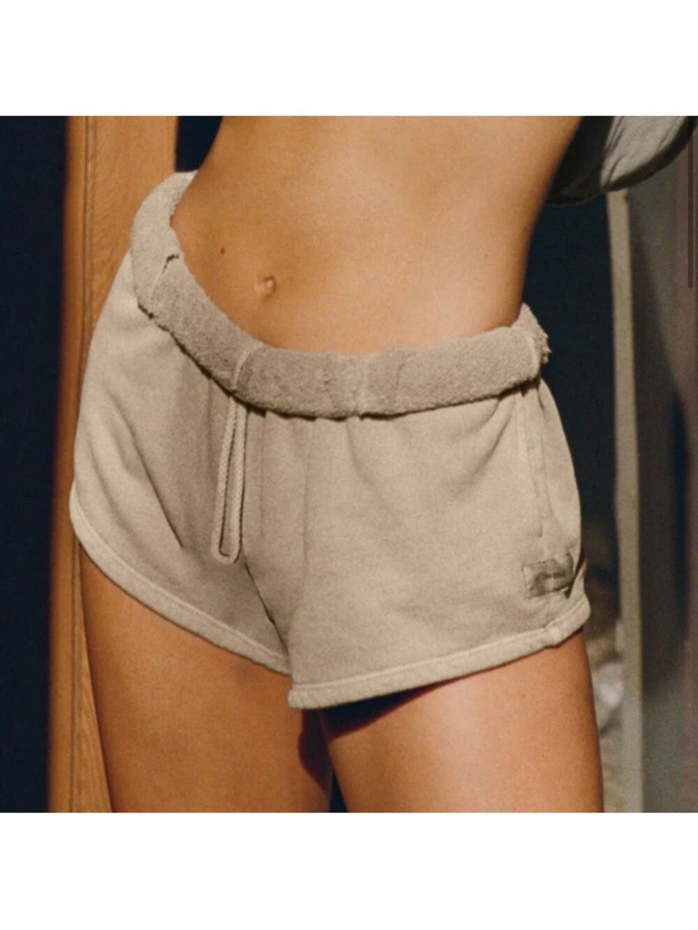 Joah Brown The Classic Sweat Short Gray Brown French Terry XS/S